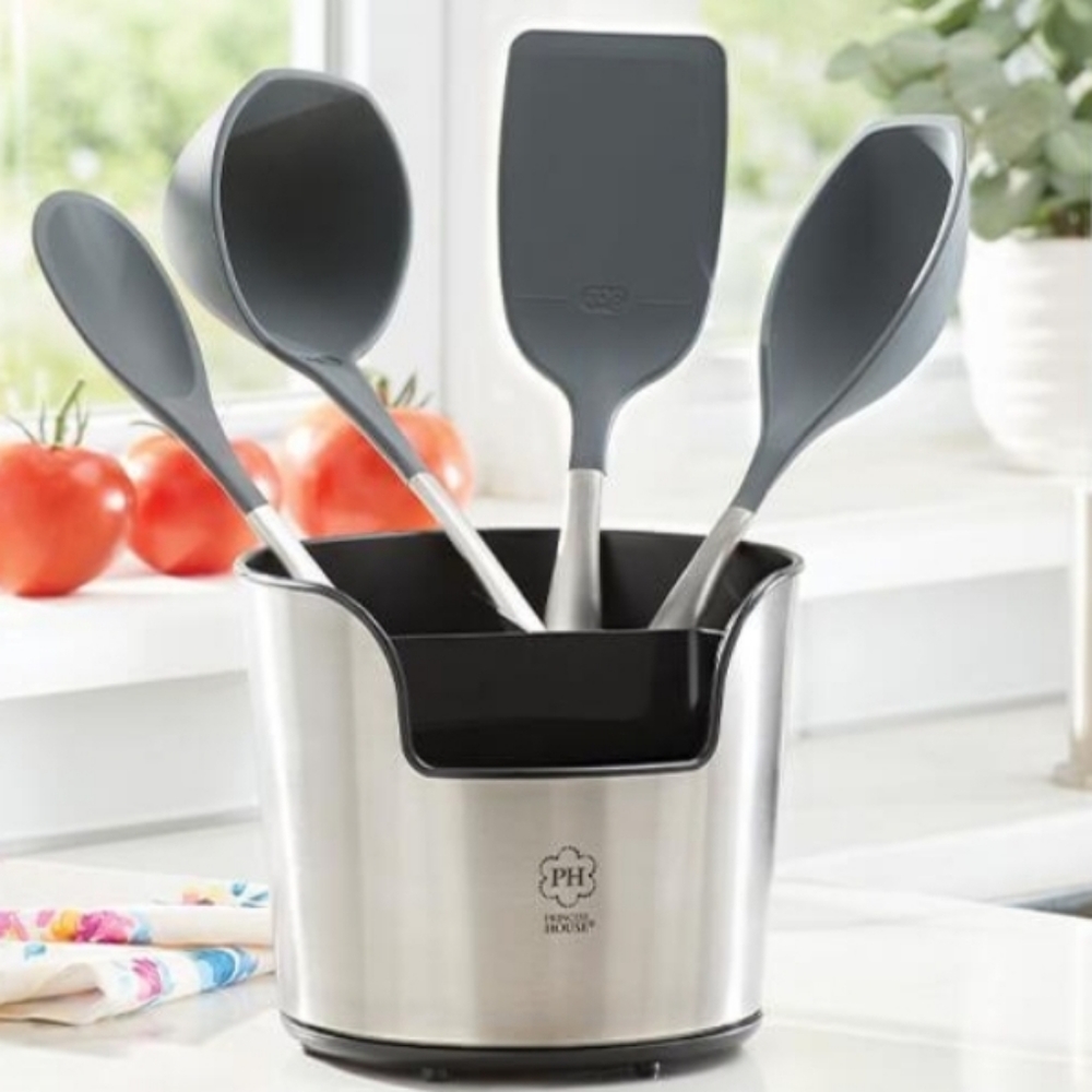 Princess House Deluxe Rotating Utensil Caddy Only - New